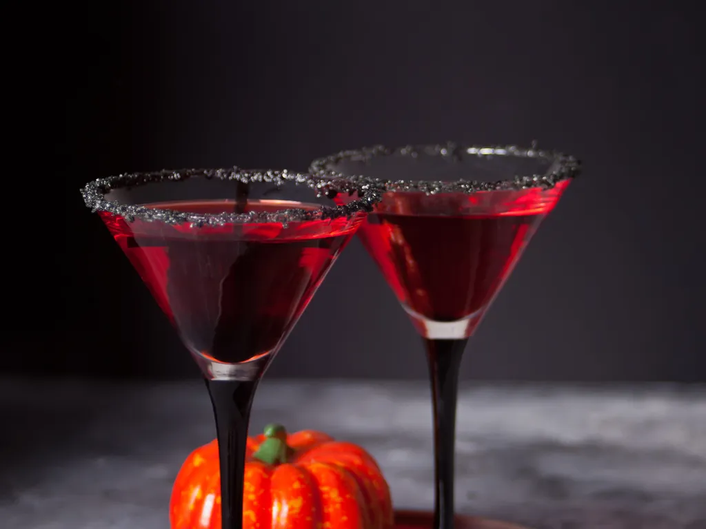 cocktail red dragon halloween