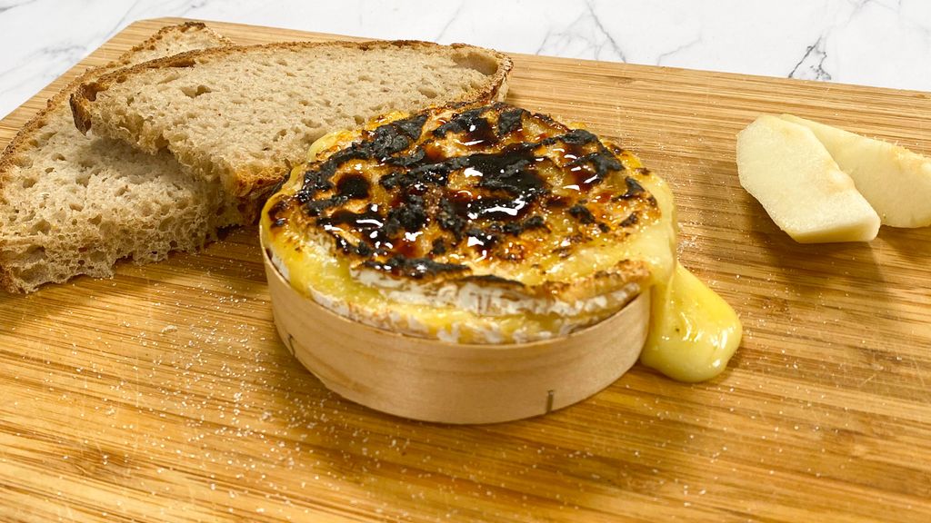 Camembert façon crème brûlée