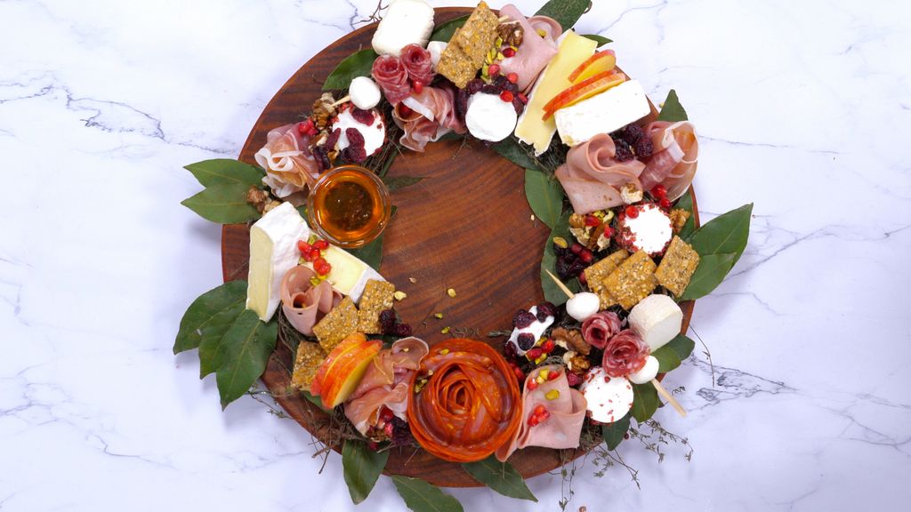 Plateau de charcuteries pour Noël