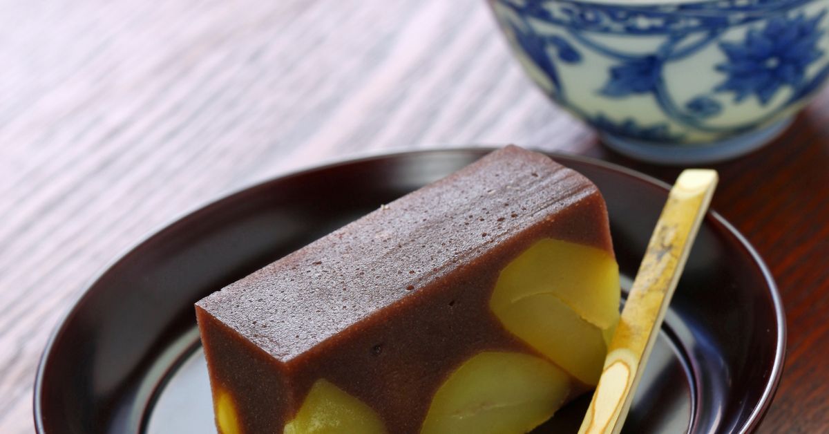 Kuri-Yôkan (gâteau japonais au haricot rouge et châtaigne) : recette de