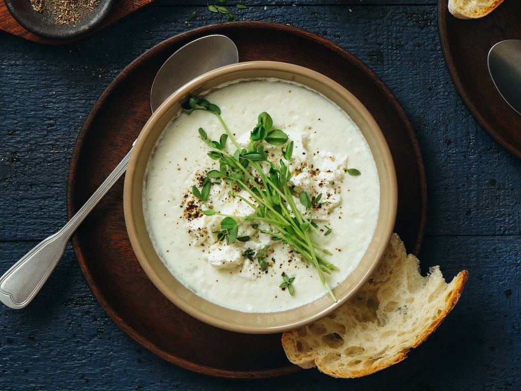 Soupe Cr Meuse Au Chou Fleur Et Au Cumin Recette De Soupe Cr Meuse Au Chou Fleur Et Au Cumin