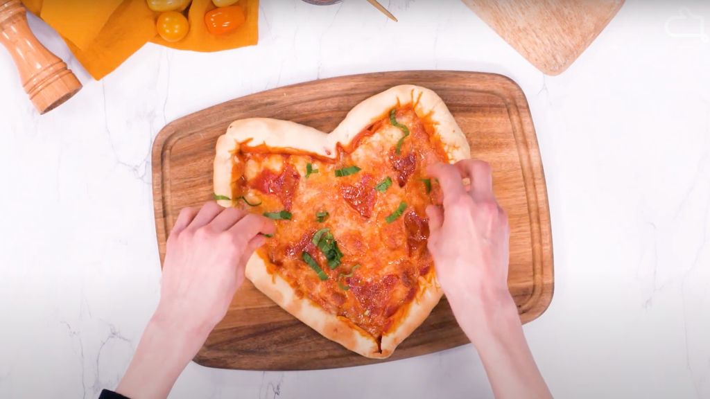 Pizza coeur