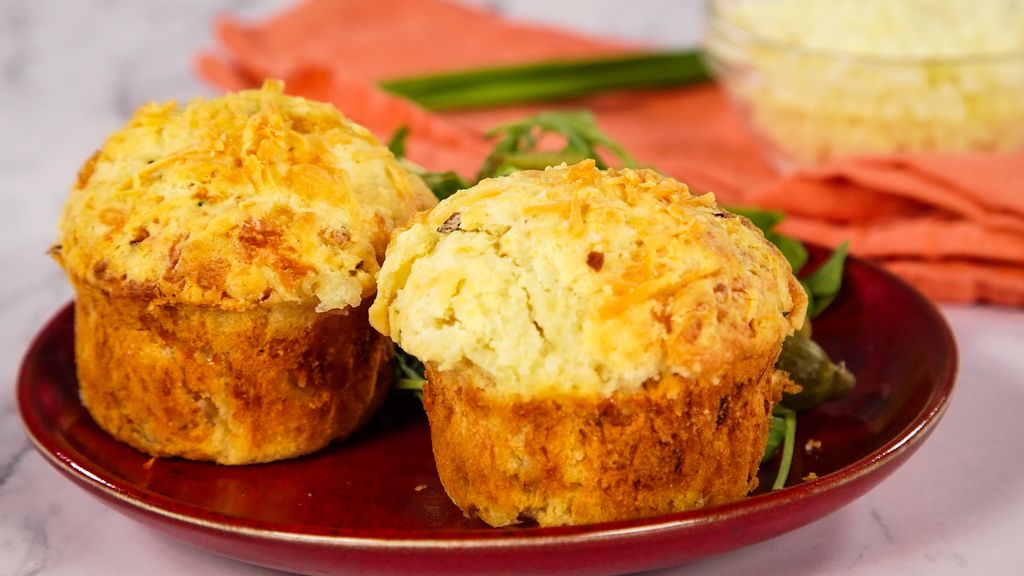 Muffins au fromage à raclette