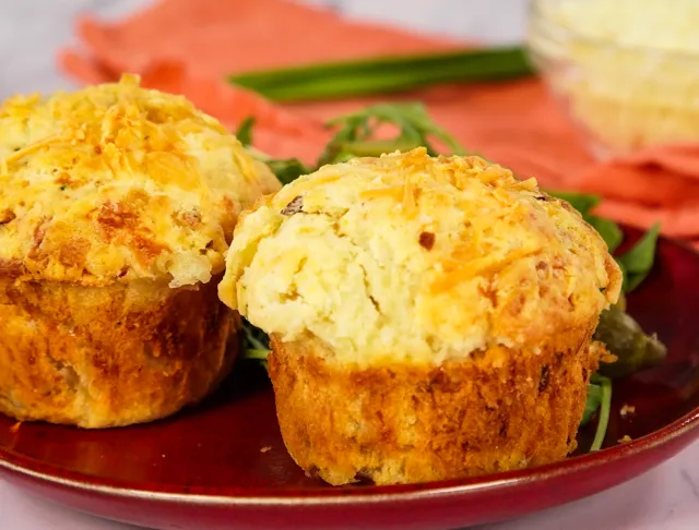 Muffins au fromage à raclette
