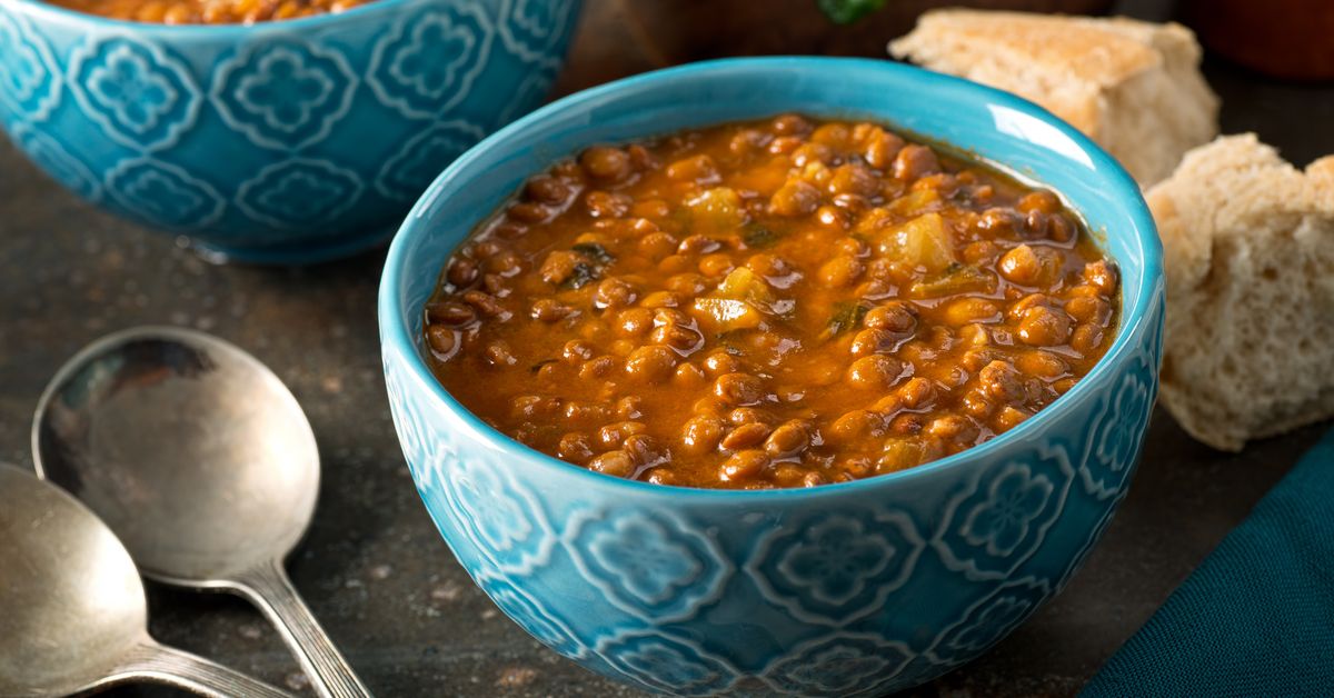 Soupe aux lentilles du Liban (shorbat addas) recette de Soupe aux lentilles du Liban (shorbat