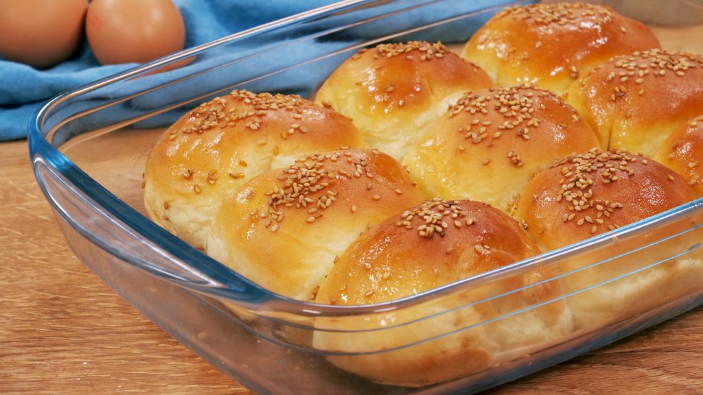 DINNER ROLL (petits pains) américains moelleux fourrés à la mozzarella
