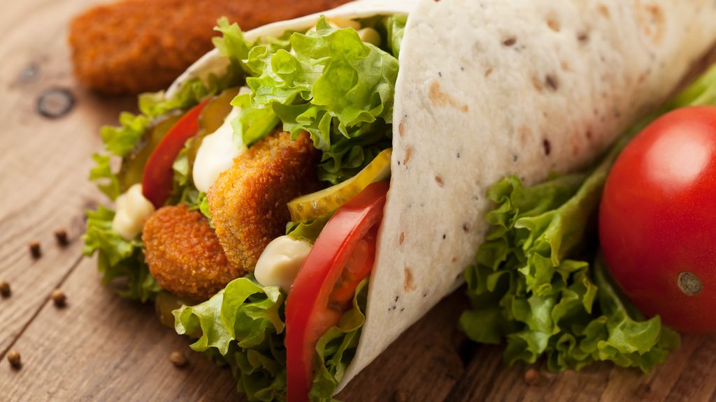 Wrap au chèvre croustillant