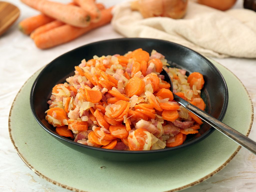 Recette Poêlée de carottes