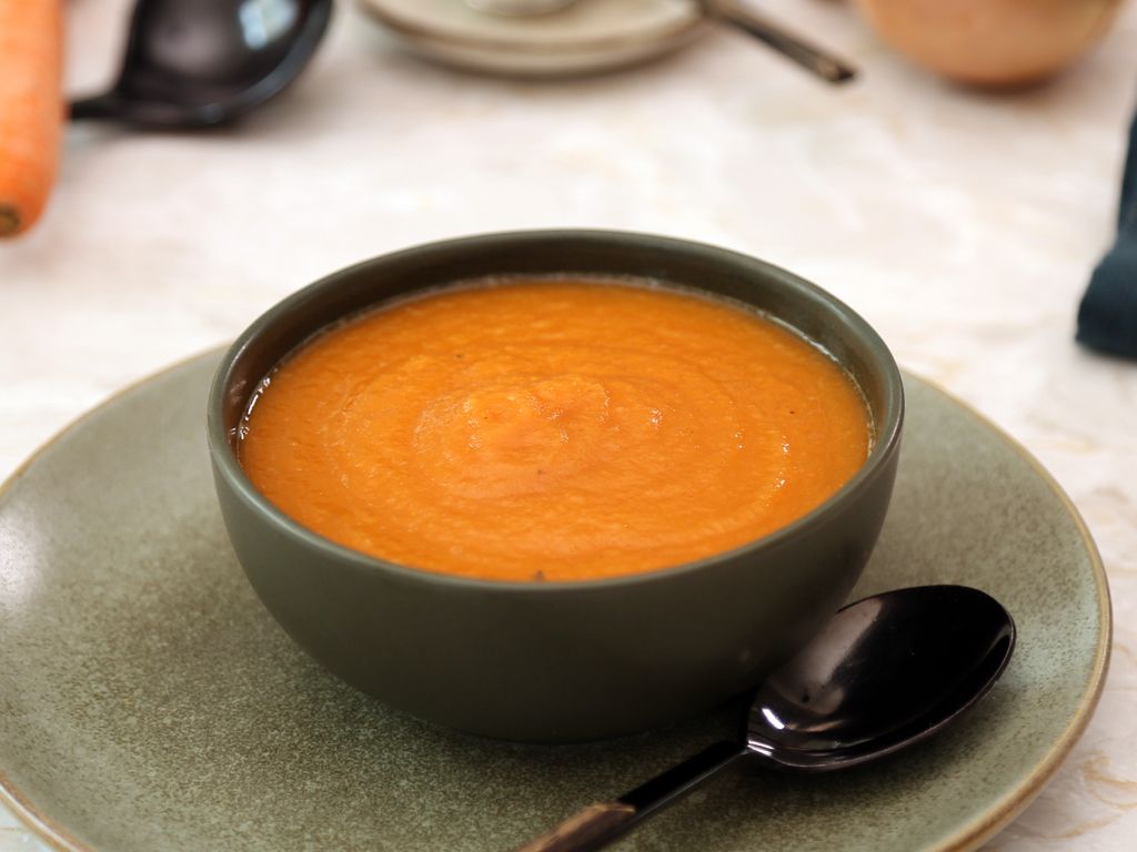 Recette Soupe de carottes au curry