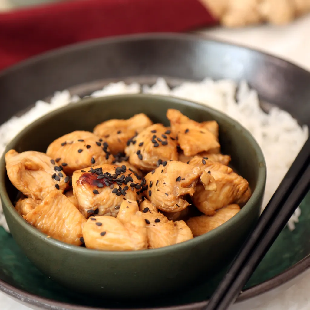 Recette Poulet mariné à la sauce Teriyaki