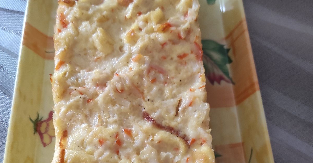 Pain de surimi aux asperges recette de Pain de surimi aux asperges