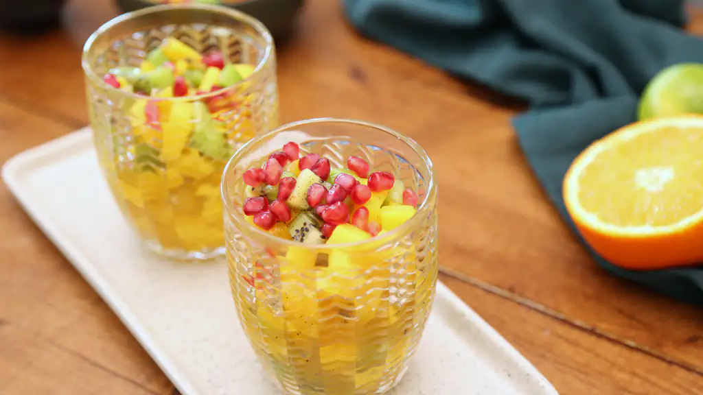 Sirop parfum pour salade de fruits