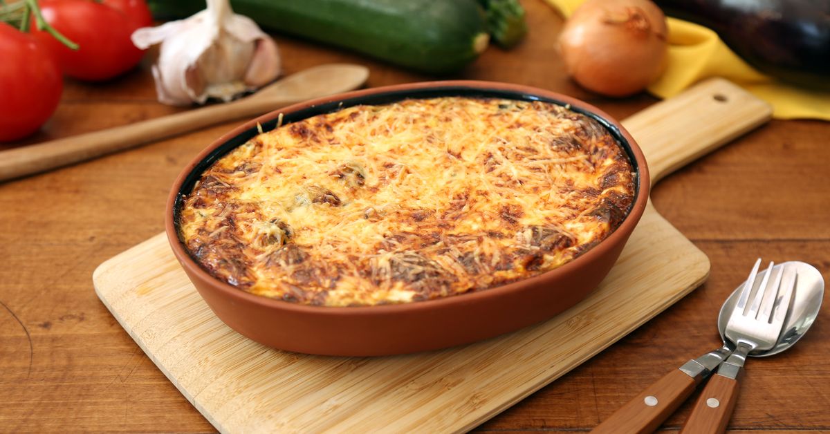 Gratin Courgettes, Aubergines Et Tomates Au Comté : Recette De Gratin ...