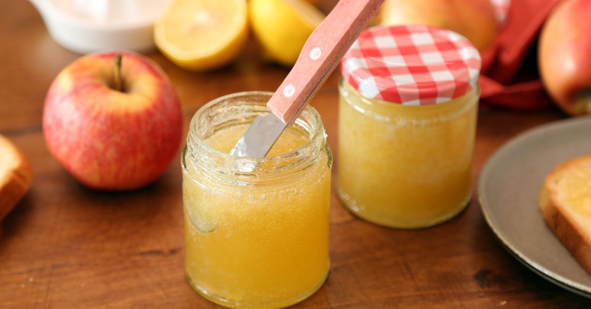 Confiture de pommes : recette de Confiture de pommes