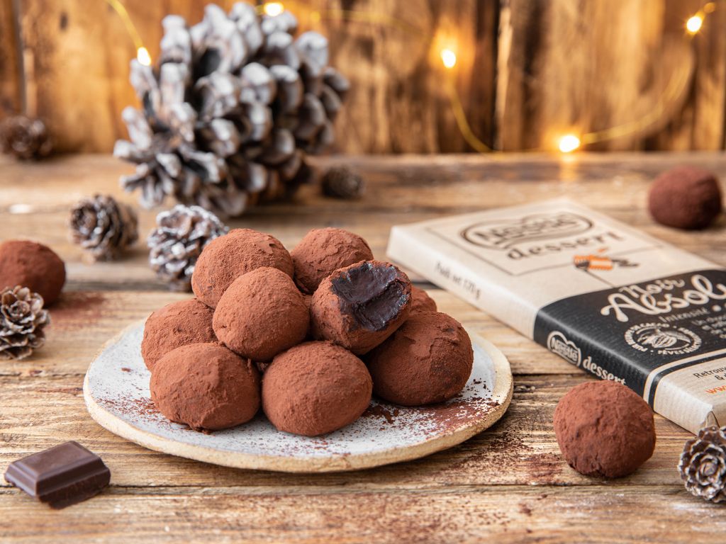 Truffes Chocolat Noir Recette