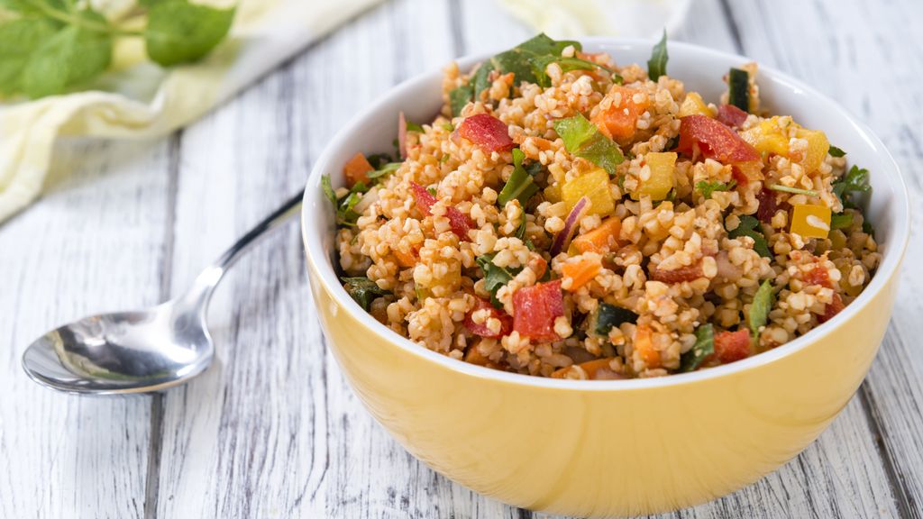 Salade tiède de quinoa aux légumes vapeur
