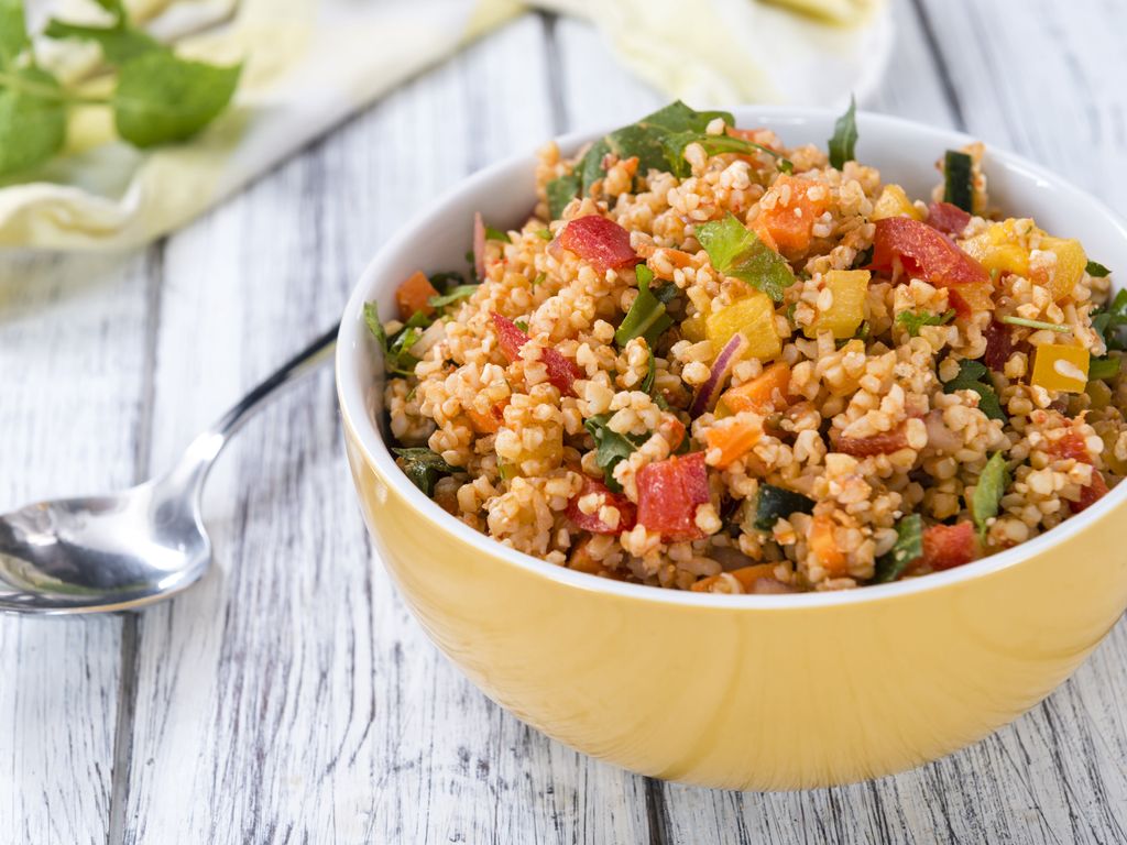 Salade tiède de quinoa aux légumes vapeur Livoo