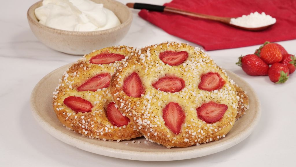 Bressane aux fraises