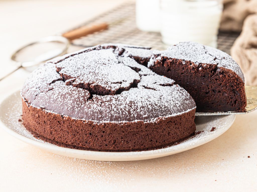 Gâteau moelleux au chocolat sans lactose