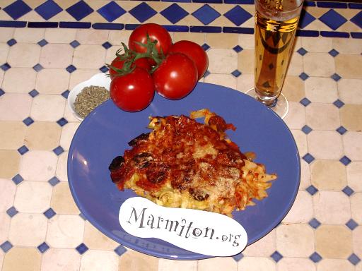 Photo 2 De Recette Gratin De Pates Au Chorizo Marmiton