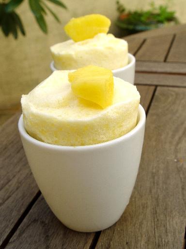 Recette Soufflé glacé à l&amp;#39;ananas, notre recette Soufflé glacé à l ...