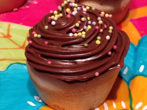 Photo 4 De Recette Cupcakes Pepites De Chocolat Glacage Nutella Et