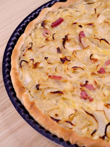 Photo 2 De Recette Tarte A L Oignon Marmiton