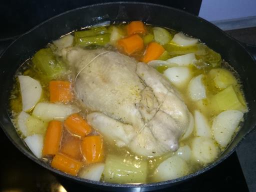 Photo 12 De Recette Poule Au Pot A L Ancienne Marmiton