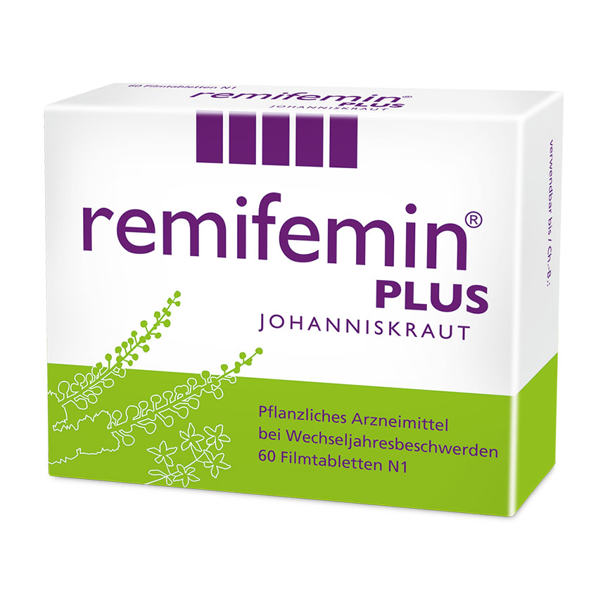 Remifemin plus - Pflanzliches Arzneimittel bei Wechseljahresbeschwerden