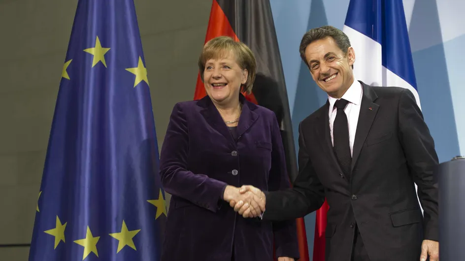 Nicolas Sarkozy : Angela Merkel lui apporte son cadeau d'anniversaire !