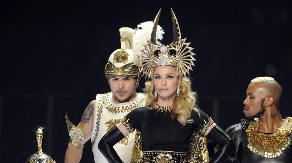 Madonna : Un look de guerrière pour le Super Bowl (Photos)