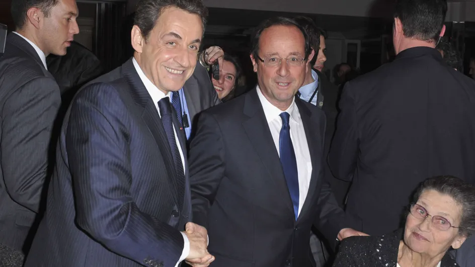 Sarkozy/ Hollande : Poignée de main cordiale au dîner du Crif