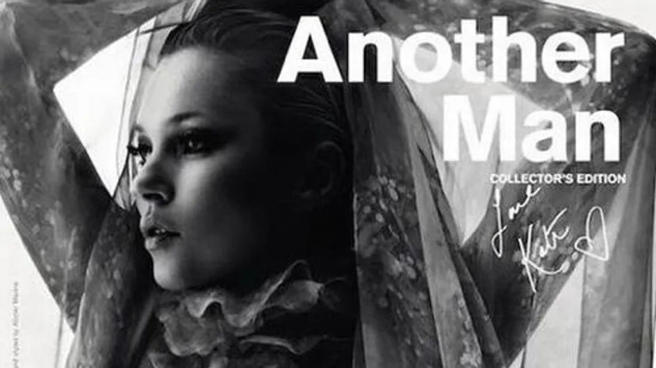 Kate Moss : Seins nus pour Another Man Magazine !