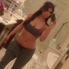 Kim Kardashian : Sexy même sans maquillage (Photos)