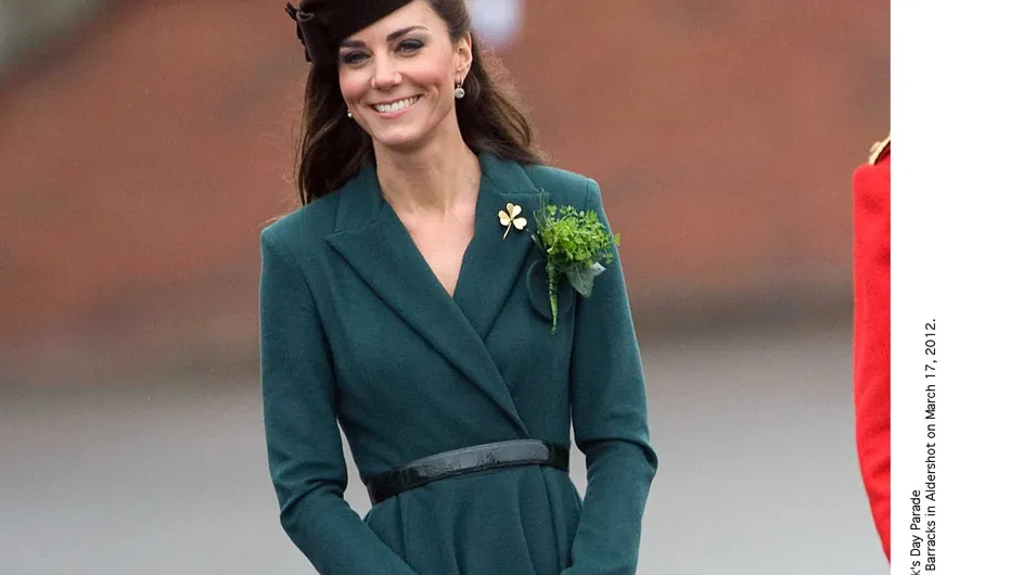 Kate Middleton : Stylée et en vert pour la St Patrick ! (Photos)