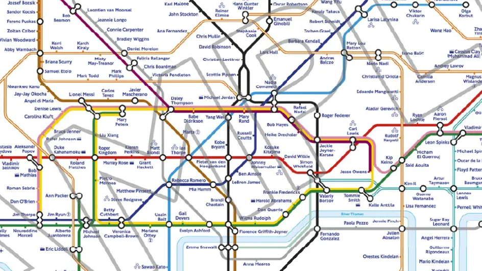 Jeux Olympiques 2012 : Le métro de Londres rebaptisé pour les JO (Photos)
