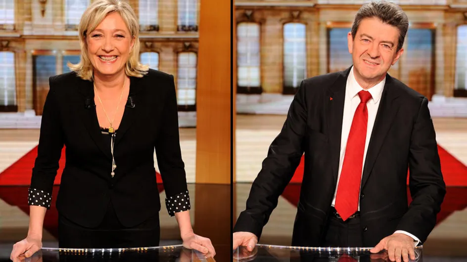 Présidentielle 2012 : Marine Le Pen talonnée par Jean-Luc Mélenchon