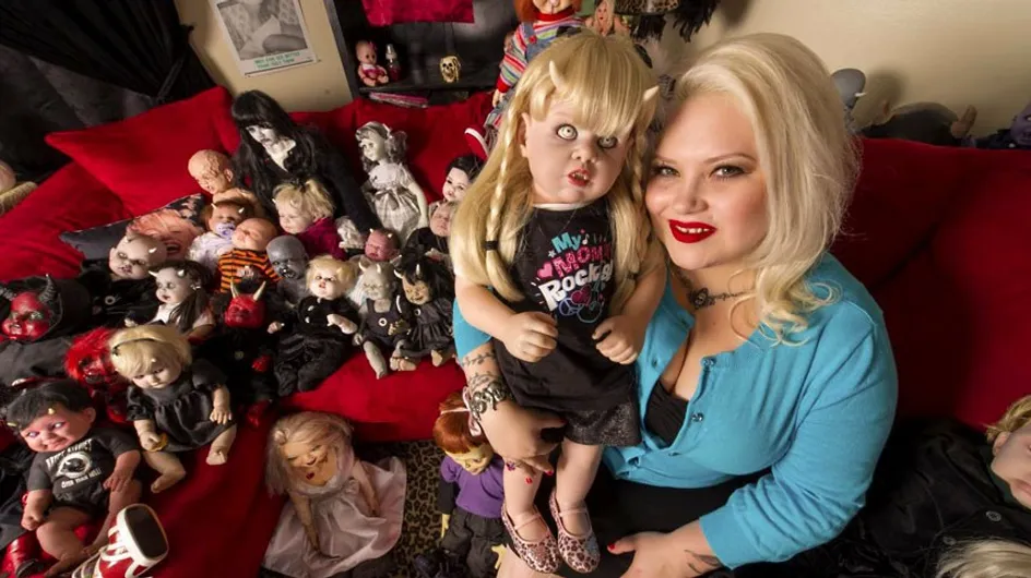 Insolite : Elle collectionne les poupées... sataniques !
