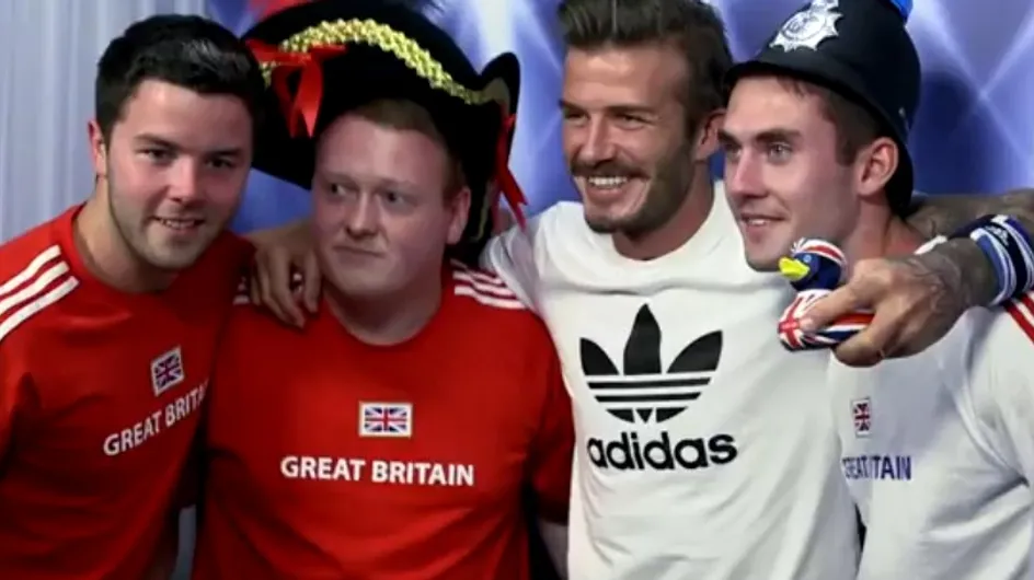 Une séance photomaton avec David Beckham (Vidéo)