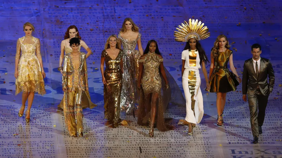 Jeux Olympiques 2012 : Kate Moss et Naomi Campbell réunies pour défiler (Photos)