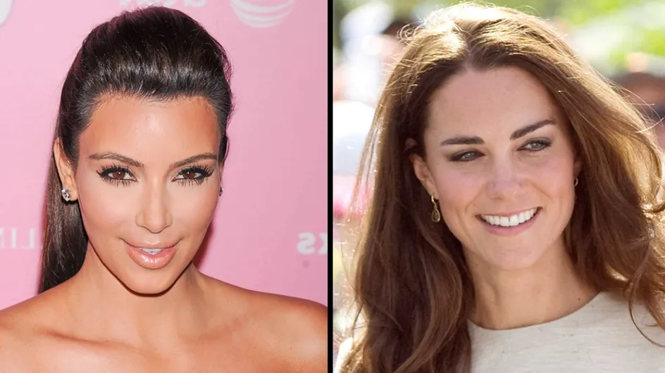 Kim Kardashian : Bientôt lookée comme Kate Middleton ?