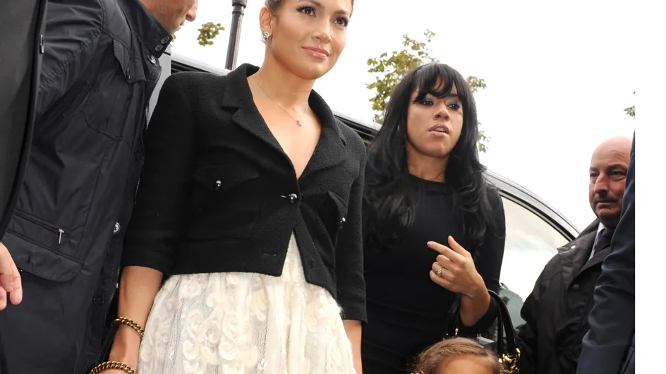 Jennifer Lopez et sa fille Emme au défilé Chanel (Photos)