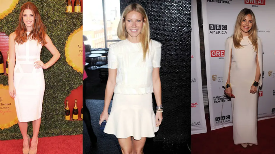 Gwyneth, Ashley, Sienna : Le blanc, dress code du week-end ! (Photos)