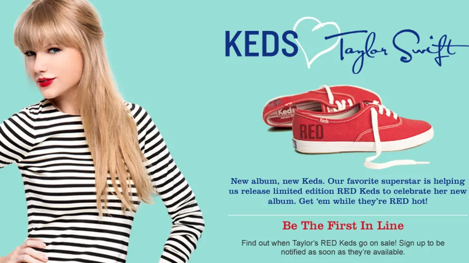 Taylor Swift : Elle s'associe à la marque Keds
