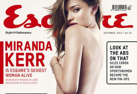 Miranda Kerr : Seins nus pour Esquire (Vidéo)