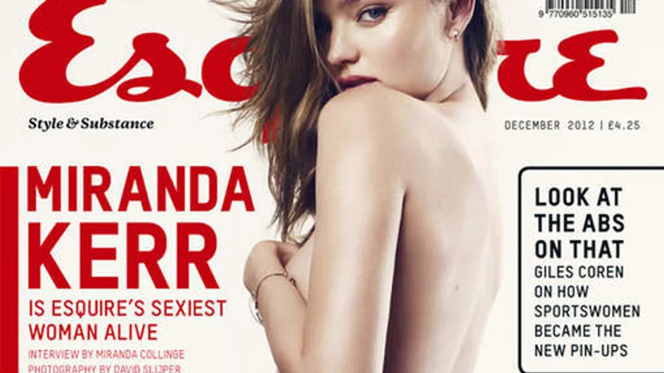 Miranda Kerr : Seins nus pour Esquire (Vidéo)