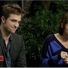 Robert Pattinson et Kristen Stewart : Première interview côte à côte (Vidéo)