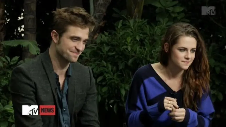 Robert Pattinson et Kristen Stewart : Première interview côte à côte (Vidéo)