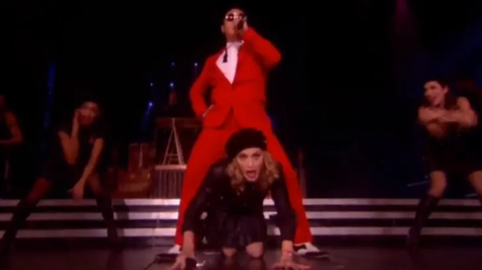 Madonna : Le Gangnam Style dans la peau (Vidéo)