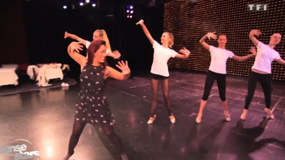 Danse avec les stars : Amel Bent sensuelle avec les filles du Lido (Vidéo)